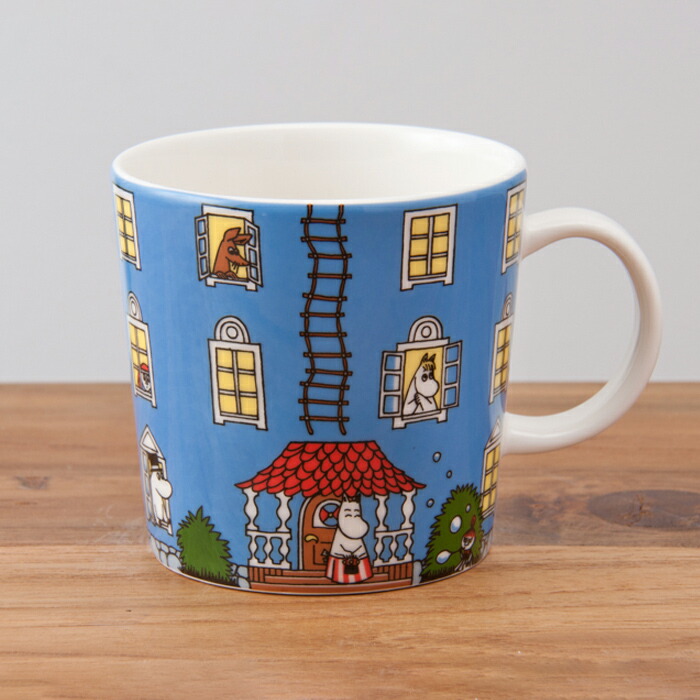 【2015年限定】アラビア　ムーミン　マグ　ムーミンハウス　70周年記念マグカップ　/　ARABIA　Moomin　Moominhouse　※