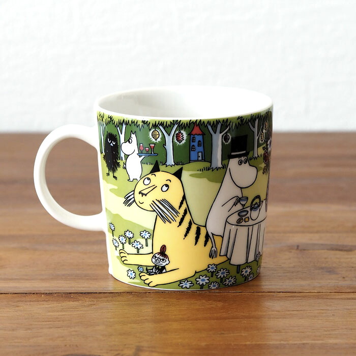 【2023年限定】アラビア　ムーミン　マグ　ガーデンパーティー　/　ARABIA　Moomin　Gardenparty　【ムーミンの日】【お宝アイテム】