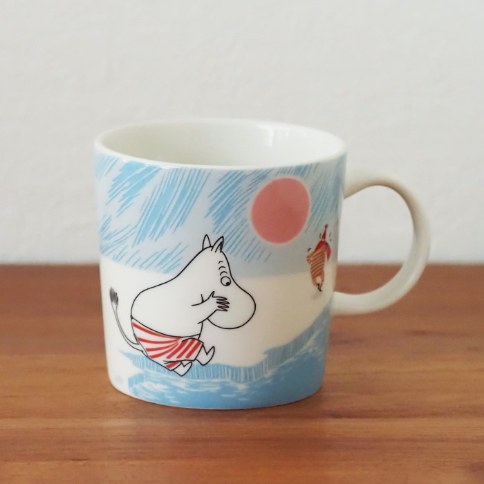 【2025年限定】アラビア　ムーミン　マグ　アイススイミング　/　ARABIA　Moomin　Ice　Swimming