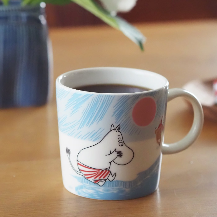 【2025年限定】アラビア　ムーミン　マグ　アイススイミング　/　ARABIA　Moomin　Ice　Swimming