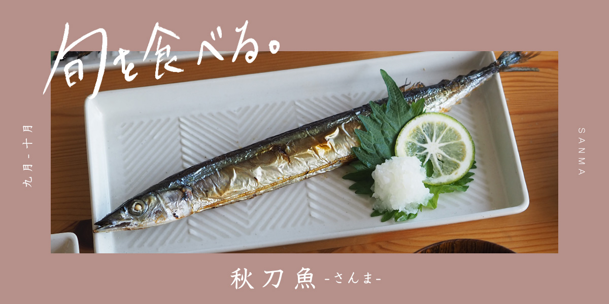 旬を食べる秋「秋刀魚」