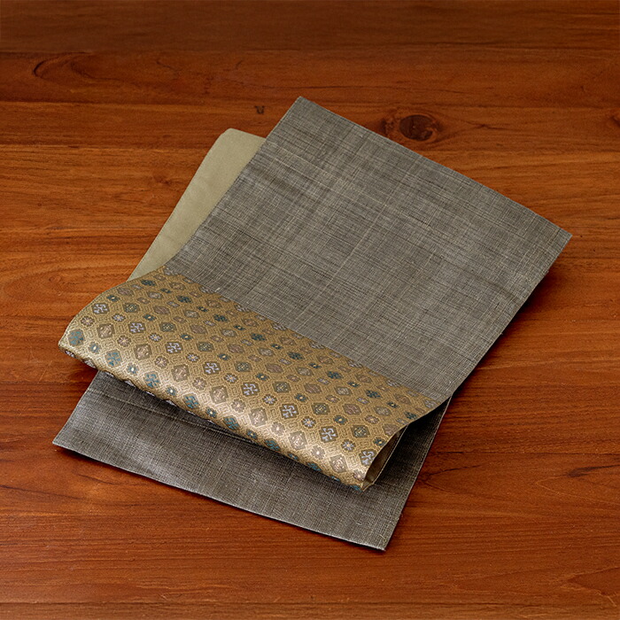 BAN INOUE　華わび裂ラナー　テーブルランナー 　けし炭