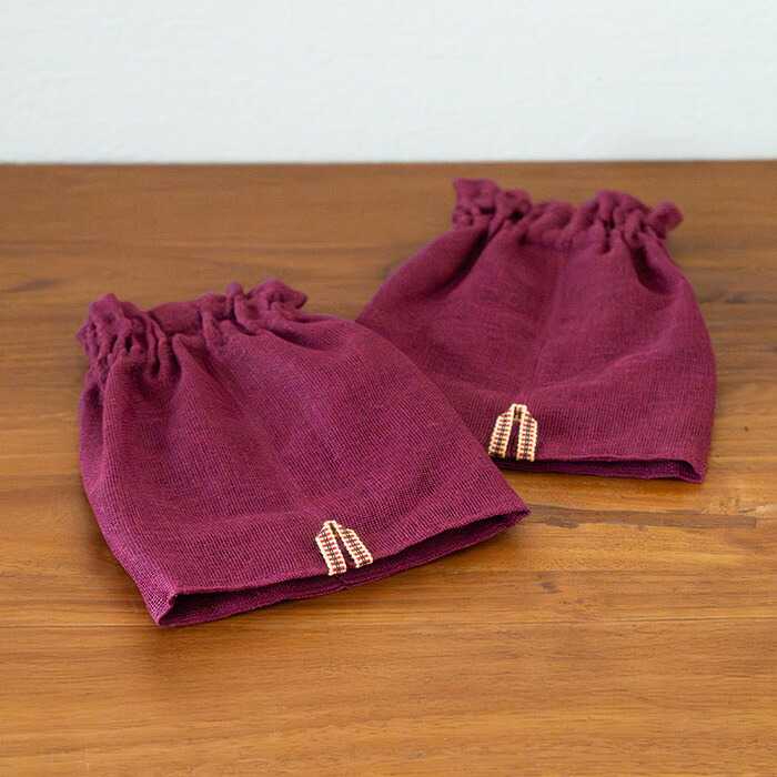 バンイノウエ　かやキッチンアームカバー　ぶどう　/　BAN INOUE