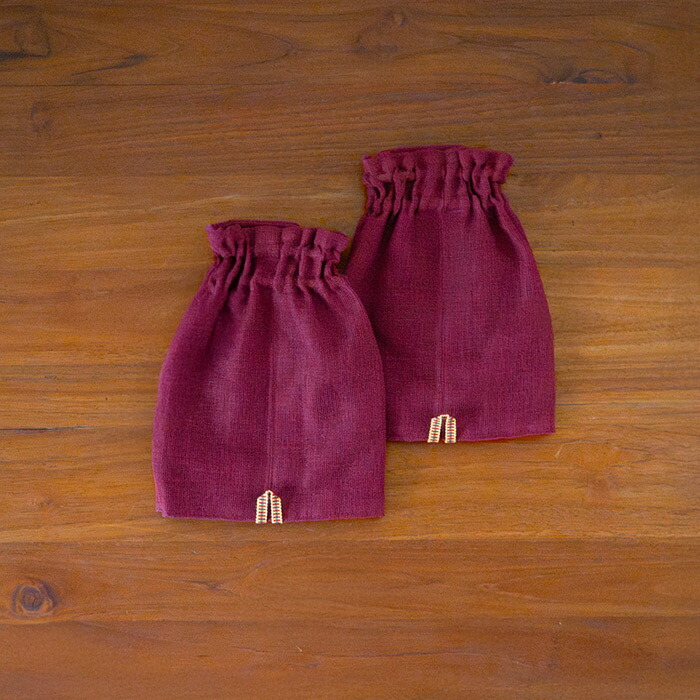 バンイノウエ　かやキッチンアームカバー　ぶどう　/　BAN INOUE