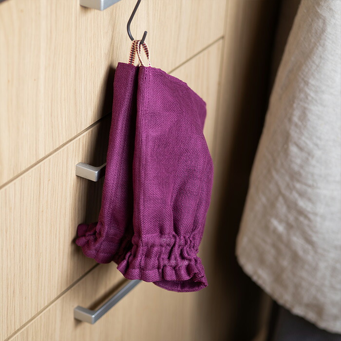 バンイノウエ　かやキッチンアームカバー　ぶどう　/　BAN INOUE