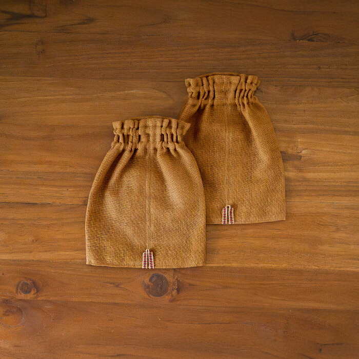 バンイノウエ　かやキッチンアームカバー　丁子　/　BAN INOUE