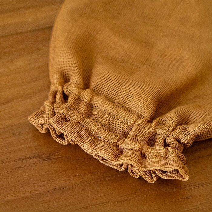 バンイノウエ　かやキッチンアームカバー　丁子　/　BAN INOUE