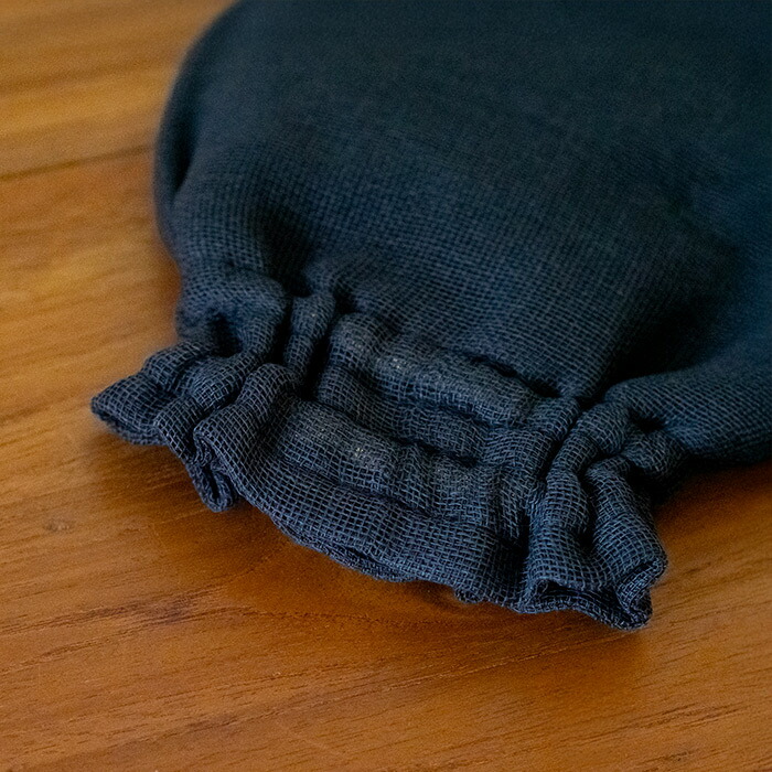 バンイノウエ　かやキッチンアームカバー　鉄紺　/　BAN INOUE