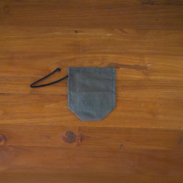 バンイノウエ　シンプルかや野菜袋　S　つるばみ　/　BAN INOUE