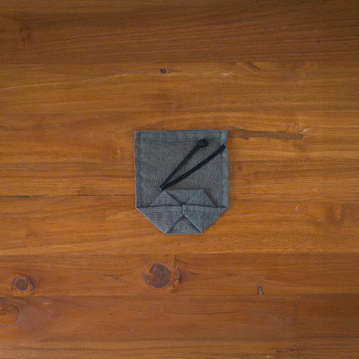 バンイノウエ　シンプルかや野菜袋　S　つるばみ　/　BAN INOUE