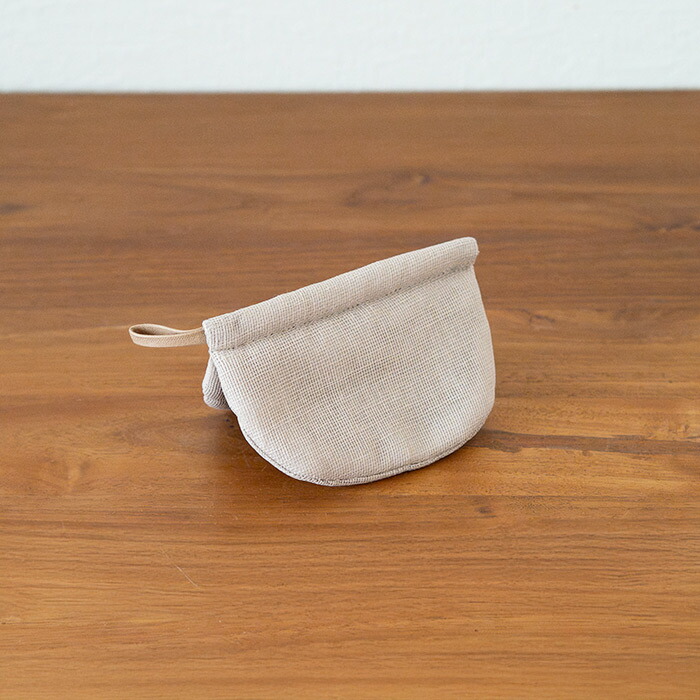 バンイノウエ　シンプルかや鍋つかみ　銀ねず　/　BAN INOUE