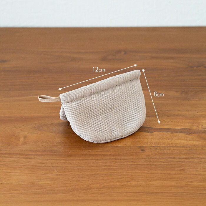 バンイノウエ　シンプルかや鍋つかみ　銀ねず　/　BAN INOUE