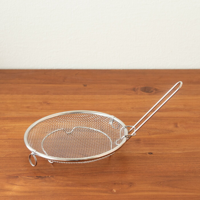 ビーワーススタイル　すっきり暮らす　盆ざる19cm　持ち上げフック付き