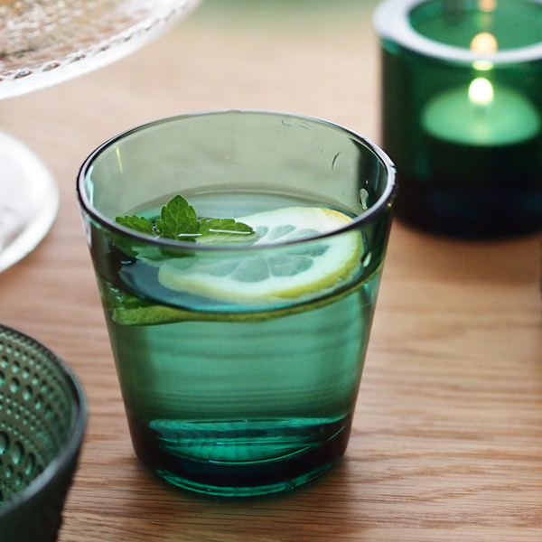 【取扱終了0125】イッタラ　カルティオ　タンブラー　エメラルド　/　iittala　Kartio　※
