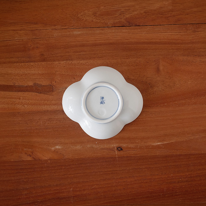 洸琳窯　松葉　木甲皿　小