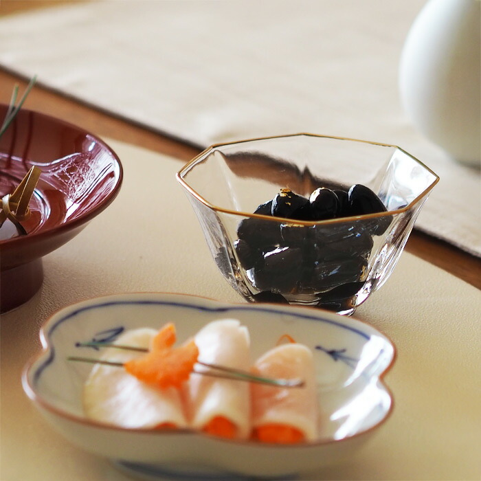 ■【2026年福袋1】新春のめでたさ、ひとそろい 小判盆で整う6点セット【紅】