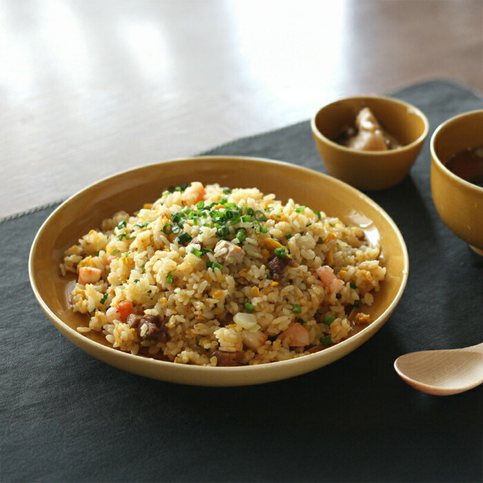 瑞々　まる皿7寸　うす飴