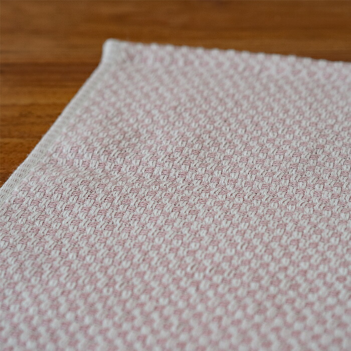■【送料無料】【2枚セット】【プロキッチン別注】フコカ　キッチンクロス　ピンク　大判サイズ　46×70cm　/　Fucoca.