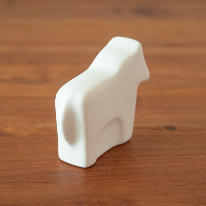 かもしか道具店　馬　白【クーポンプレゼント11/30まで】