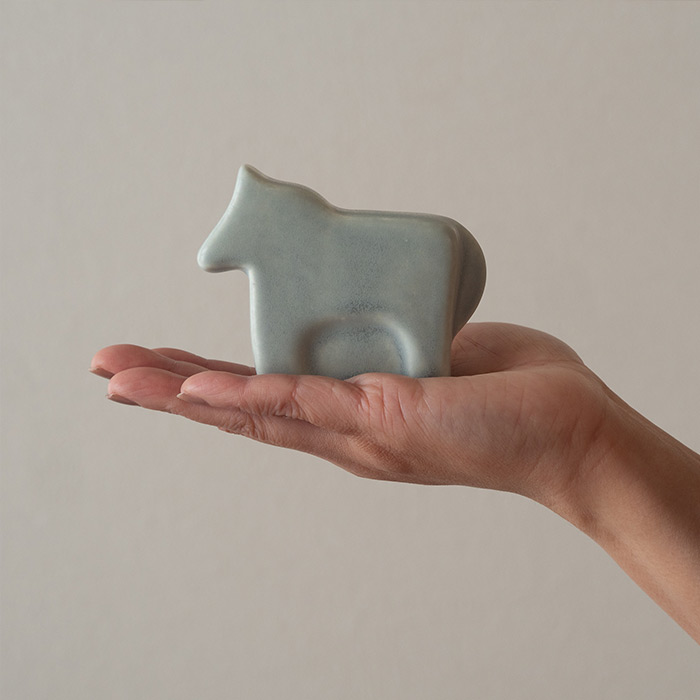 かもしか道具店　馬　ブルーグレー【クーポンプレゼント11/30まで】