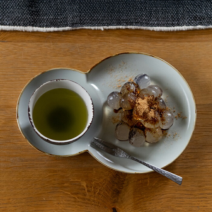 【発売記念10％OFF】【プロキッチンオリジナル】餃子皿　無地縁サビ　/　PROKITCHEN