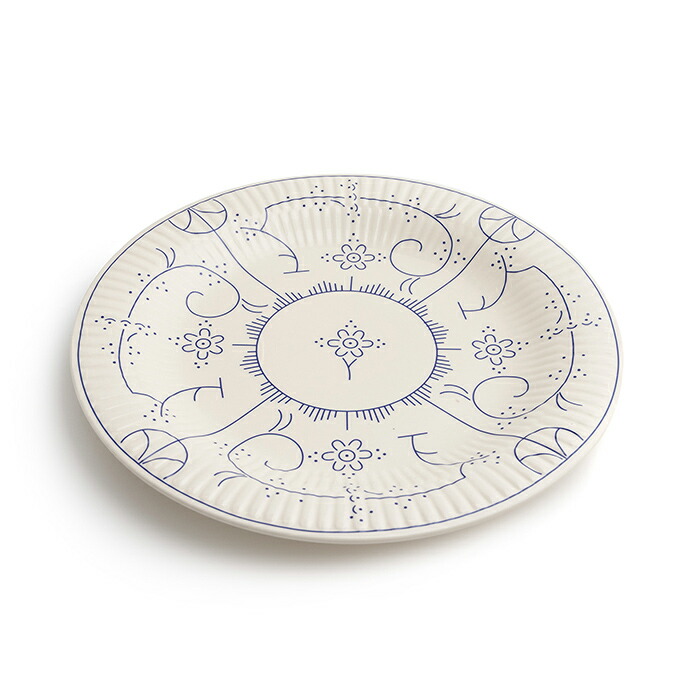 ロイヤルボッホ　コペンハーゲン　プレート　27cm　/　ROYAL　BOCH　Copenhague
