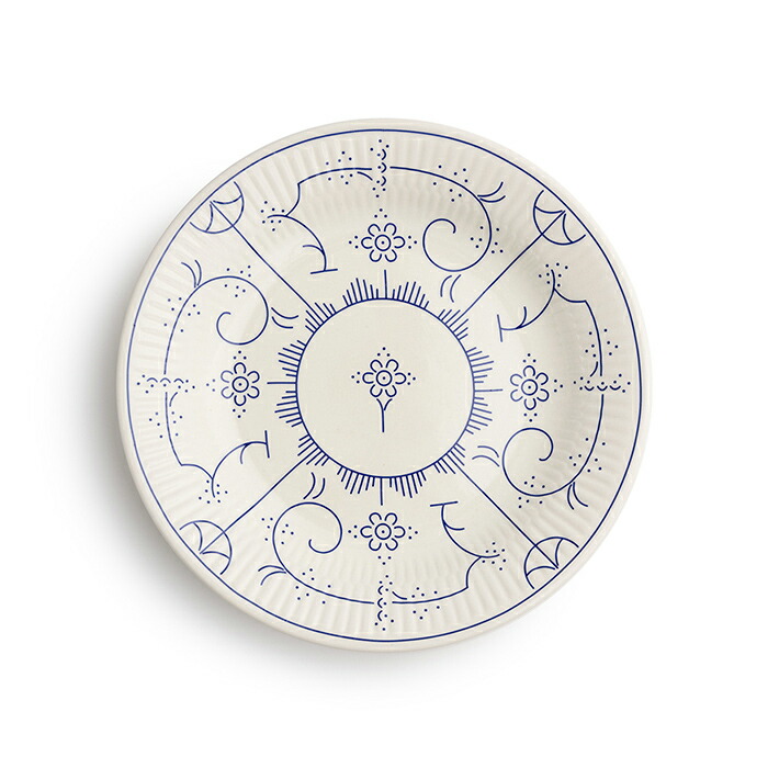 ロイヤルボッホ　コペンハーゲン　プレート　21cm　/　ROYAL　BOCH　Copenhague