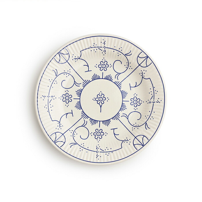 ロイヤルボッホ　コペンハーゲン　プレート　16cm　/　ROYAL　BOCH　Copenhague