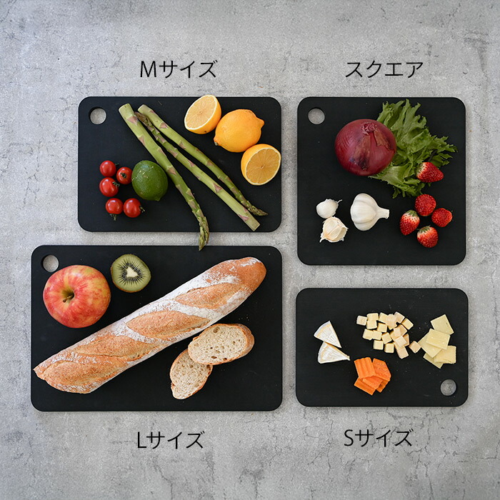 ラバラバ　カッティングボード　スクエア　/　RUBBER Raba