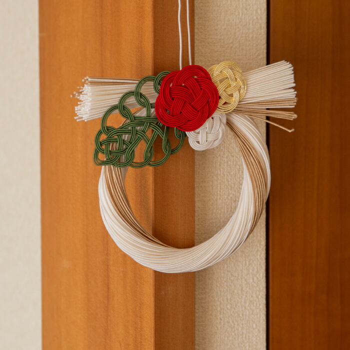 水引　正月飾り　うめ　三色 　/　KYOTO TSUNAGU WORKS【クーポンプレゼント11/30まで】