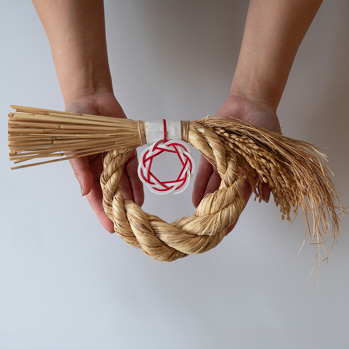 お正月飾り　稲穂　リース 　/　KYOTO TSUNAGU WORKS【クーポンプレゼント11/30まで】