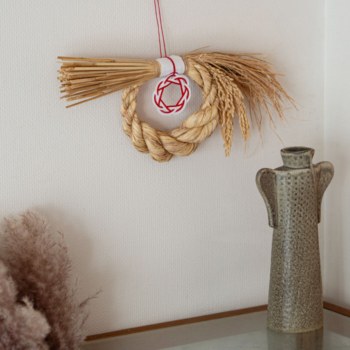 お正月飾り　稲穂　リース 　/　KYOTO TSUNAGU WORKS【クーポンプレゼント11/30まで】