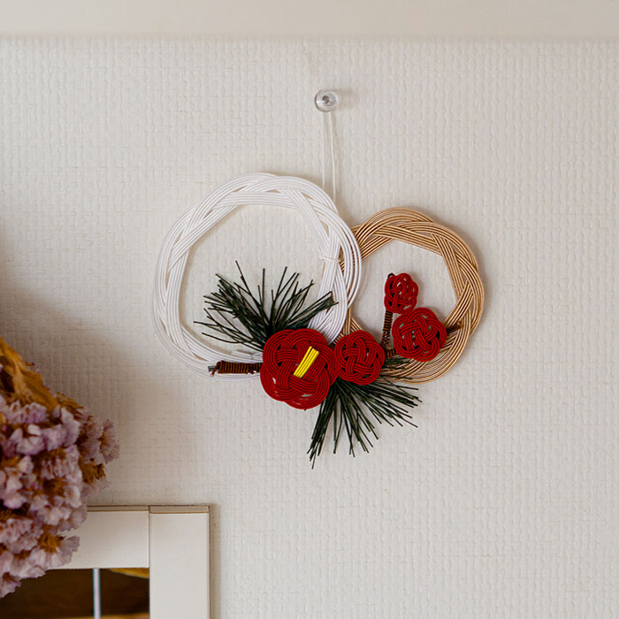 水引　正月飾り　うめ　満開 　/　KYOTO TSUNAGU WORKS【クーポンプレゼント11/30まで】