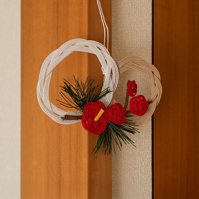 水引　正月飾り　うめ　満開 　/　KYOTO TSUNAGU WORKS【クーポンプレゼント11/30まで】