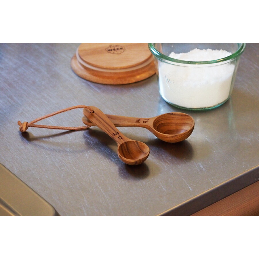 【取扱終了1203】スカゲラック　フーラ　メジャースプーンセット　チーク　/　SKAGERAK　Fulla