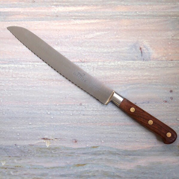 【在庫限りのスペシャルプライス】サバティエ　Perigord　パン切り包丁　20cm　ウォールナット　/　SABATIER【26SPR】【sp】