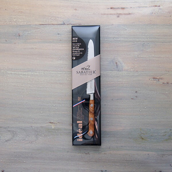 【在庫限りのスペシャルプライス】サバティエ　Provencao　ユーティリティナイフ　12cm　オリーブウッド　/　SABATIER【26SPR】【sp】