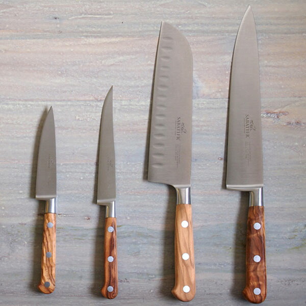 【在庫限りのスペシャルプライス】サバティエ　Provencao　ステーキナイフ　13cm　オリーブウッド　/　SABATIER【26SPR】【sp】