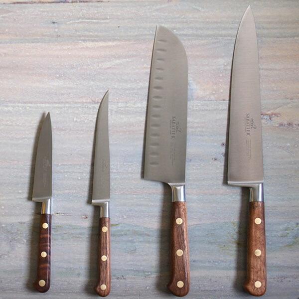 【在庫限りのスペシャルプライス】サバティエ　Perigord　三徳包丁　18cm　ウォールナット　/　SABATIER【26SPR】【sp】