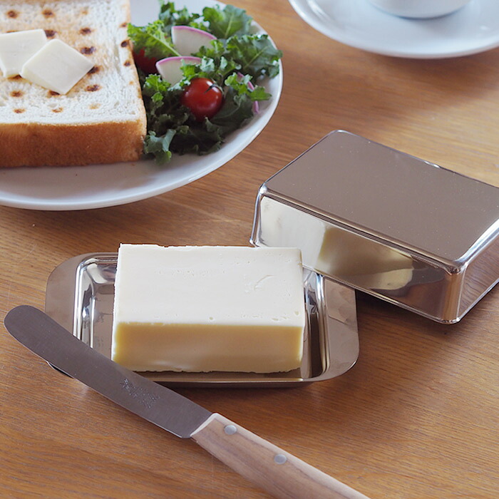 ヴァイス　バターケース　ステンレス蓋　M　/　WEIS