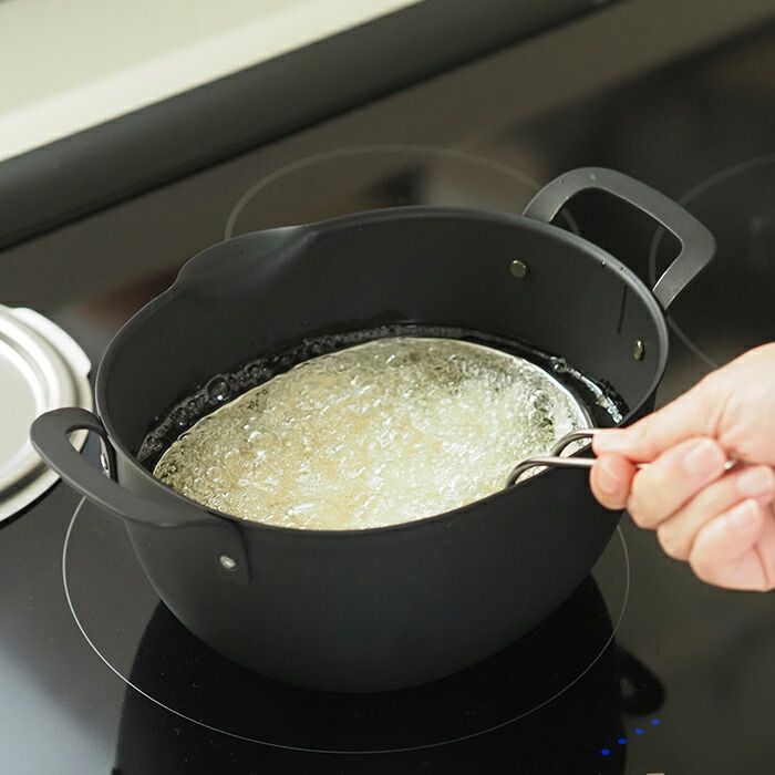 ヨシカワ　アイカタ　鉄製　揚げ鍋セット　/　aikata