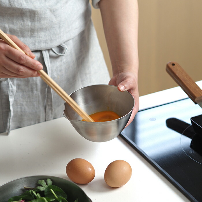 ヨシカワ　アイカタ　ステンレス片口ボウル　小　/　aikata