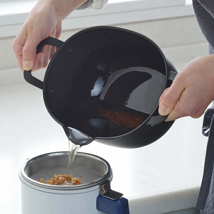 ヨシカワ　アイカタ　鉄製　揚げ鍋　/　aikata